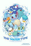 Water Starter Pokemon Poster [Riyumii]
