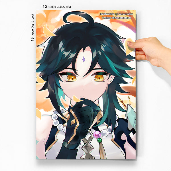 Genshin Autumn Xiao Poster [Kanomatsu]